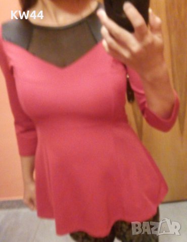 Червена блуза, снимка 11 - Туники - 17393414