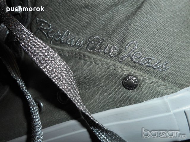 REPLAY Alame gray, снимка 2 - Кецове - 20718556