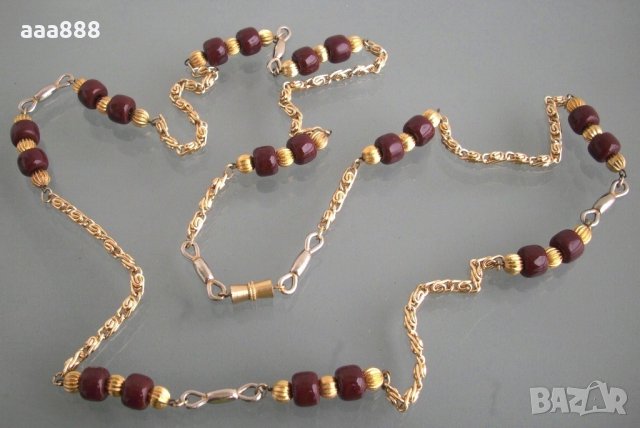 Гердан огърлица колие керамика и метал