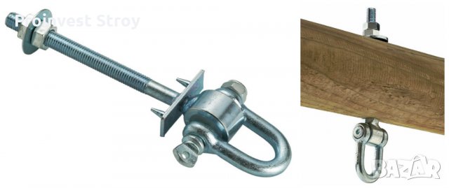 Крепежен елемент АС4002 М12 х 14 см. и аксесоари за детски площадки, люлки и съоръжения, снимка 3 - Други - 25150660