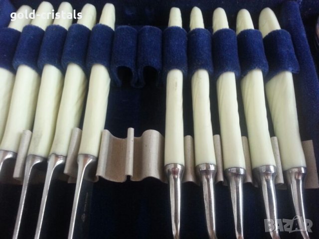 Руски сервиз прибори за хранене, снимка 4 - Антикварни и старинни предмети - 25480244