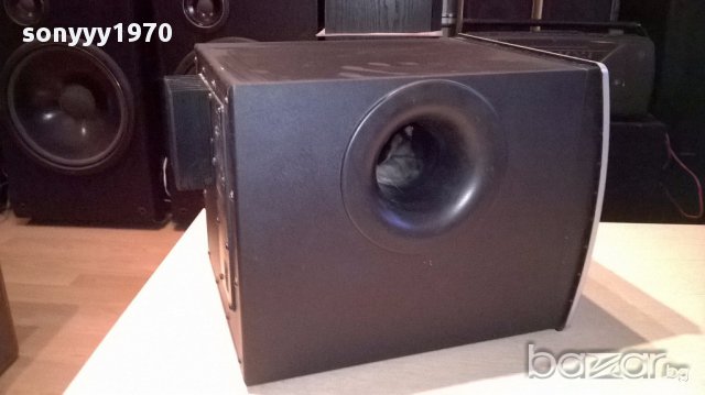 Logitech z cinema-active subwoofer-42/30/30см-внос швеицария, снимка 6 - Ресийвъри, усилватели, смесителни пултове - 14618527
