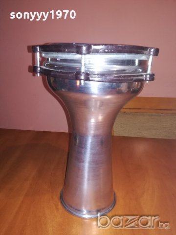 НОВА тарамбука инокс-30х20см-внос сирия, снимка 6 - Ударни инструменти - 20878113