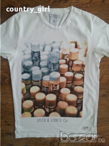 Jack&Jones - страхотна мъжка тениска, снимка 1 - Тениски - 16820515