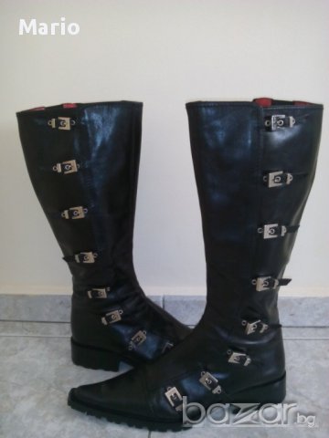 Уникални дамски ботуши " Luciano Padovan ", снимка 6 - Дамски ботуши - 12554132