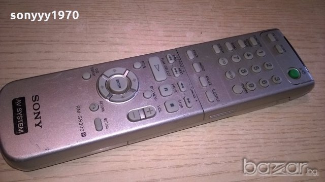 sony rm-ss300-av system remote-dvd/tv-внос швеицария, снимка 8 - Други - 18352143