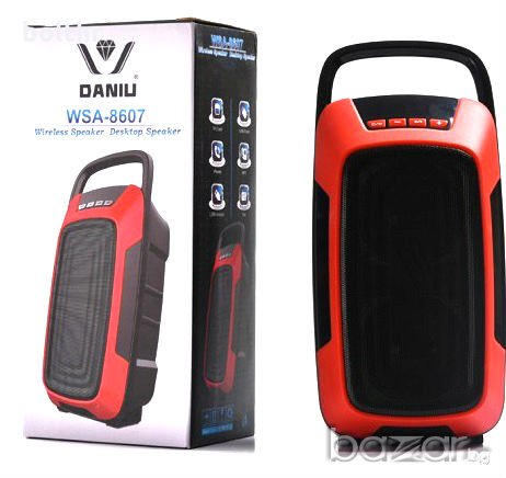 Портативна Блутут колона с вграден Power Bank Daniu WSA-9607, снимка 1