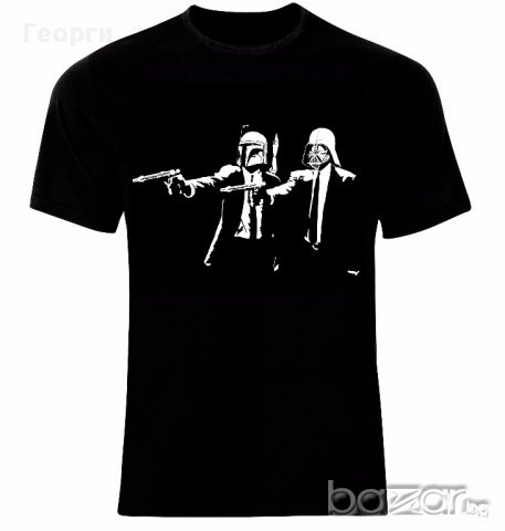 Междузвездни Войни Криминале Star Wars Pulp Fiction Darth Vader Funny Тениска Мъжка/Дамска S до 2XL, снимка 1