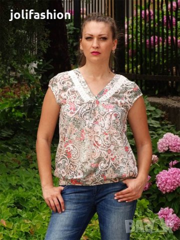 Летни дамски блузки, снимка 5 - Корсети, бюстиета, топове - 21951996