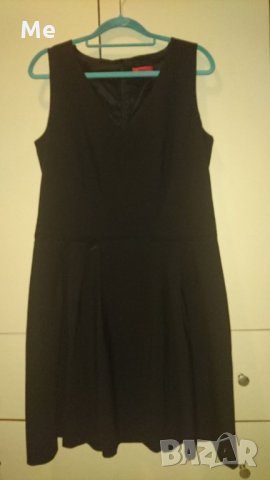 HUGO BOSS Дамска черна рокля  Л 40 НОВА