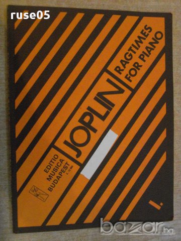 Книга "RAGTIMES FOR PIANO-SCOTT JOPLIN - I." - 84 стр.