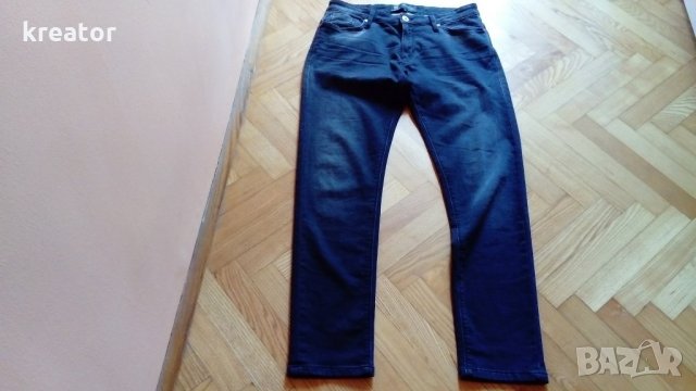  cars jeans оригинал размер 32 цвят тъмно сив мъжки дънки слим, снимка 5 - Дънки - 22293537