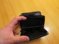 Красиво черно портмоне от дебела телешка кожа с много деления , снимка 6