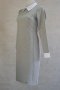 Вталена рокля в сив меланж марка Numoco - S, снимка 3