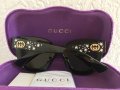 Gucci дамски слънчеви очила с звезди камъни, снимка 7