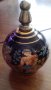 Керамична малка ваза за масла, парфюм с позлата, снимка 1 - Други - 21491072