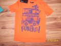 тениска в оранж на George Fun Bus-5/6г. -размер-110-116, снимка 2
