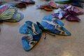 3D пеперуди за декорация с двойни крила СВЕТЕЩИ, снимка 1 - Декорация за дома - 25424987