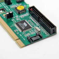 3 Sata Serial Ata IDE Port Pci Card to Sata карта с кабел разклонител за компютър, снимка 6 - Кабели и адаптери - 8799043