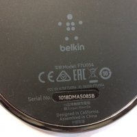 Безжично зарядно Belkin за iPhone Samsung, LG and Sony, снимка 4 - Оригинални зарядни - 25516697