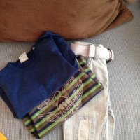 Маркови блузки и дънки, снимка 1 - Бебешки блузки - 18644323