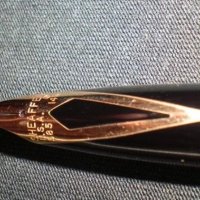 Оригинална писалка SHEAFFER U.S.A   -  14K злато, проба 585, снимка 4 - Колекции - 24583923
