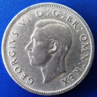 Монета Великобритания - 2 Шилинга 1947 г. Крал Джордж VI, снимка 2 - Нумизматика и бонистика - 20963835