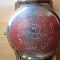 Продавам щвейцарски часовници  Два мъжки за части RICHELIEU,цена 10лв. на този с каишката и 5лв. на , снимка 6 - Дамски - 24436942