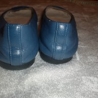 Детски или за дами с малко краче кожени балеринки Cristhelen B в синьо , снимка 6 - Дамски ежедневни обувки - 12159041