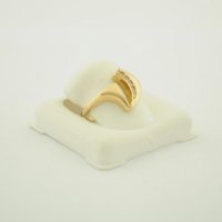 нов златен пръстен 42919-6, снимка 2 - Пръстени - 22356472