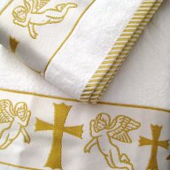 Кокплект 2 броя кърпи за Кръщене, снимка 12 - Подаръци за кръщене - 8122417