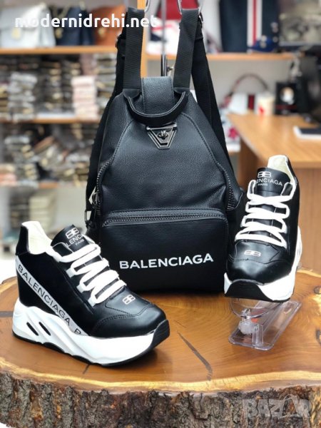 Дамски комплект спортни обувки и чанта Balenciaga код12, снимка 1