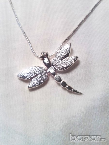 Посребрен гердан водно конче НОВ НАЛИЧЕН , снимка 1