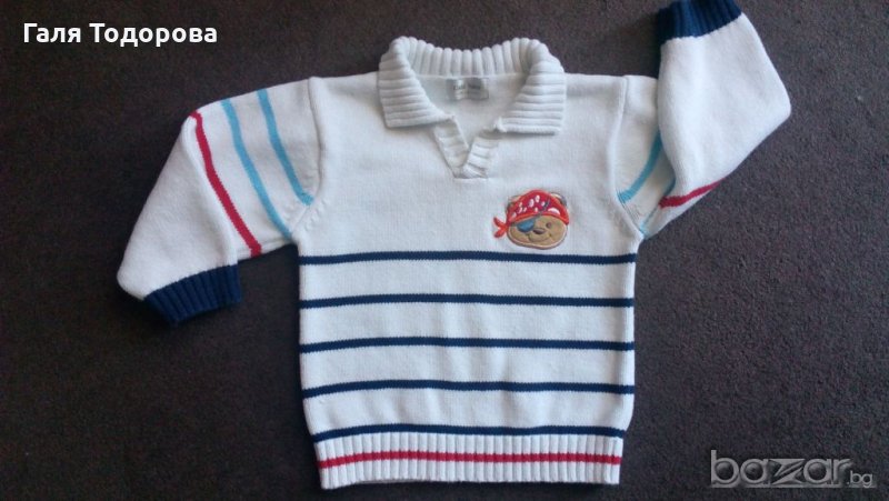 Пуловер за 2г чисто нов, снимка 1