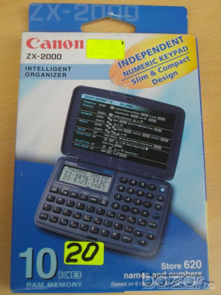 Органайзер ''CANON - ZX - 2000'' - 2, снимка 1