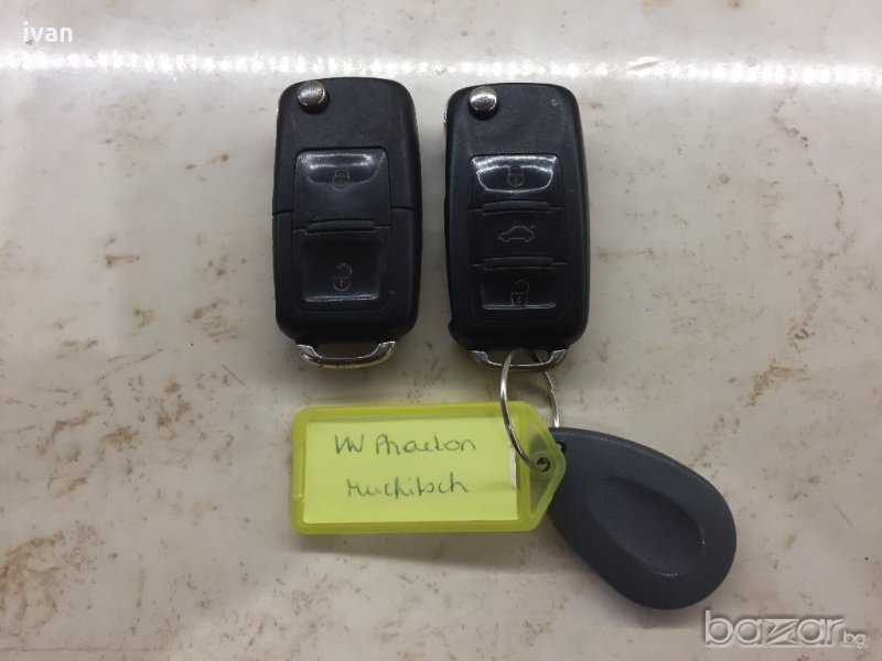 Оригинални ключове за Volkswagen Phaeton, снимка 1