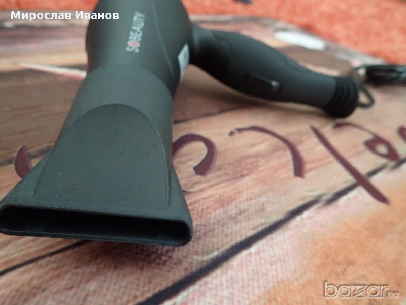 професионален черен сешоар, снимка 1