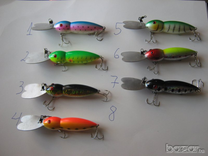 воблери 13см 16.3 г 8цвята, снимка 1