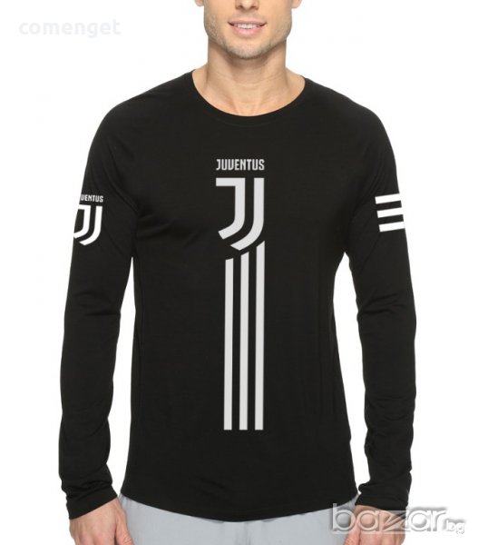 Мъжки спортни блузи JUVENTUS NEW LOGO / ЮВЕНТУС! Поръчай модел С ТВОЯ идея! , снимка 1