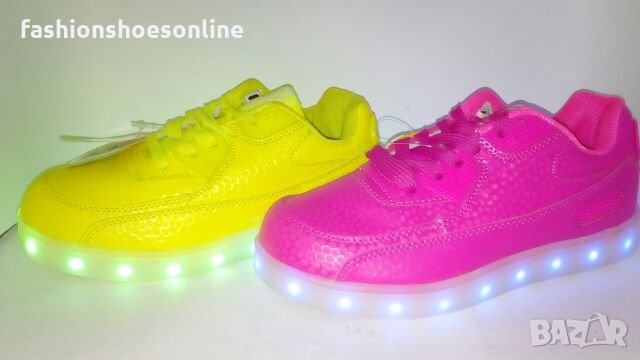 Детски светещи маратонки CLIBE- С USB ЗАРЯДНО ., снимка 1