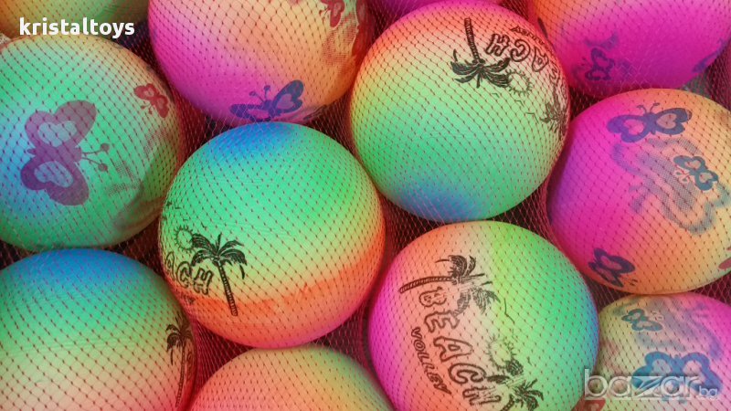 Детска топка за игра Дъга, снимка 1