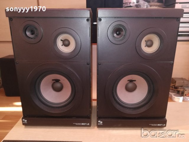 schneider 8027 hifi speaker-3way-2бр-41х25х18см-внос швеицария, снимка 2 - Тонколони - 20344228