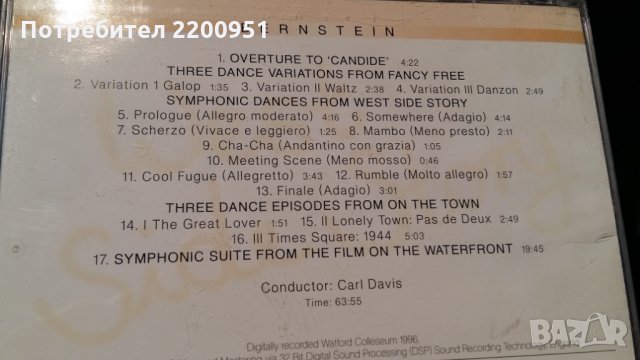 BERNSTEIN, снимка 3 - CD дискове - 24502487