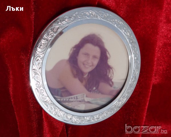 Сребърна рамка за снимка проба 925,тегло 22 гр., снимка 2 - Антикварни и старинни предмети - 15353930