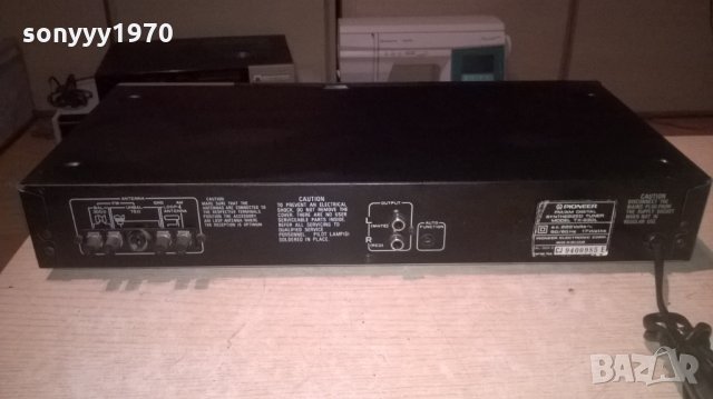 pioneer tx-930l tuner-made in belgium-внос франция, снимка 12 - Ресийвъри, усилватели, смесителни пултове - 25176475