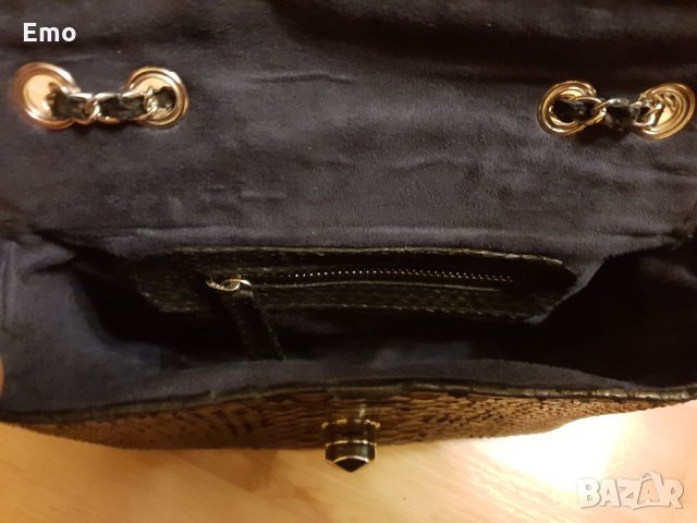 Чанта змийска кожа, снимка 3 - Чанти - 24160067