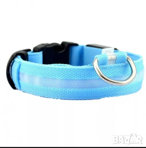 LED Светещи нашийници за кучета. Светеща каишка за куче. Севтещ нашийник. Нашииник XS S M L XL , снимка 3 - За кучета - 24842020