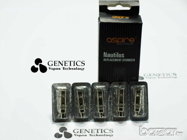 нови оригинални изпарителни глави за Aspire Nautilus Dual Coil. , снимка 3 - Аксесоари за електронни цигари - 8704672