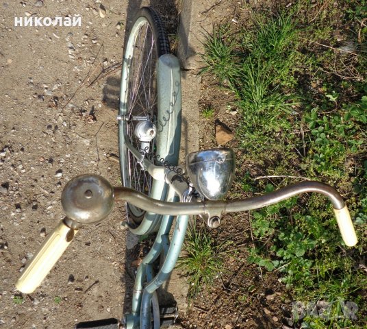 Ретро дамски велосипед 28 цола марка HUSQVARNA Хускварна употребяван модел 1956-60 год., снимка 11 - Велосипеди - 25123655