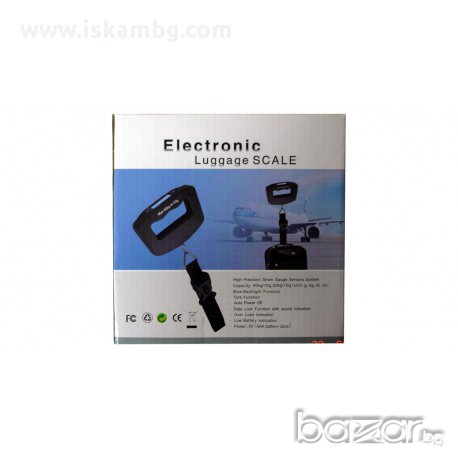 Електронна везна за багаж до 50кг. - код 1141, снимка 2 - Други - 13605766